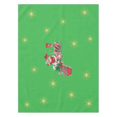 Nappe Père Noël sur le train de Noël Sucres de canne Éto (Devant)