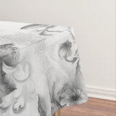 Nappe Perfection florale noire et blanche (In Situ)