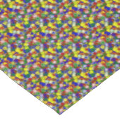 Nappe Perles de face primaires, TABLECLOTH EN COTON ROUG (Angle)