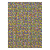 Nappe Perles de face primaires, TABLECLOTH EN COTON ROUG (Devant)