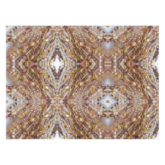 Nappe Perles de tons naturels Imprimer (Devant (Horizontal))