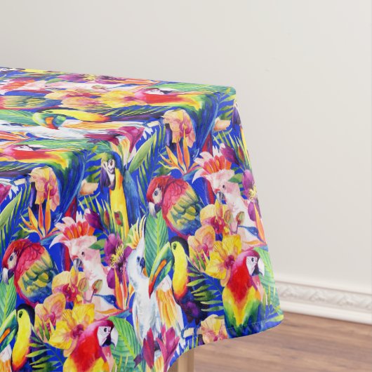 Nappe Perroquets d'aquarelle (In Situ)