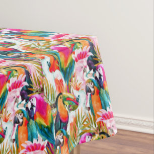 Nappe Perroquets et palmettes 2