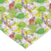 Nappe Perroquets tropicaux (Angle)