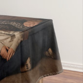 Nappe Personalized Christmas Tablecloth with Custom Phot (In Situ)