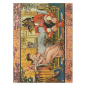 Nappe Personnages Classiques de Contes de Fées de Beauté (Devant)