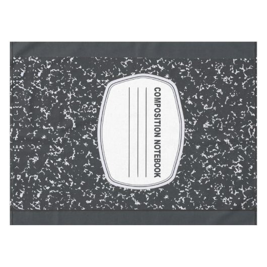 Nappe personnalisable de carnet de composition (Devant (Horizontal))