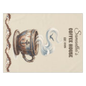 Nappe Personnalisation de l'image de marque du Cafe Coas (Devant (Horizontal))