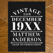 Nappe Personnalisé Vintage à la perfection