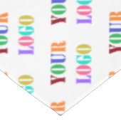 Nappe personnalisée avec logo promotionnel (Angle)