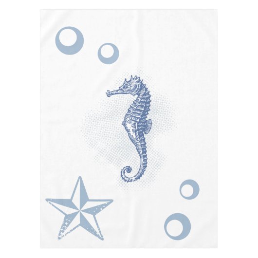 Nappe Personnalisée Seahorse Ocean Beach Water (Devant)