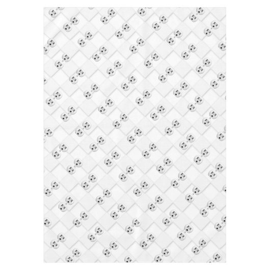 Nappe Personnaliser d'amusement de la prise de courant é (Devant)