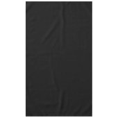 Nappe Personnaliser simple Noir couleur solide (Devant)