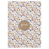Nappe Personnaliser sur le Motif botanique (Devant)