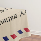 Nappe Personnalized to My Son, Letter From Mama Blanket (In Situ)