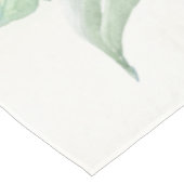 Nappe Pesach Kasher veSameach Pâque aquarelle Florale (Angle)