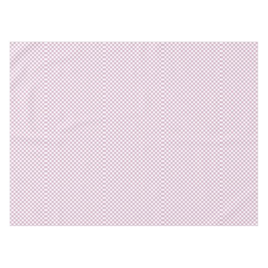 Nappe Pétale Rose Et Blanc En vichy À damiers (Devant (Horizontal))