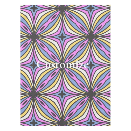 Nappe Pétales de fleurs colorées Thunder_Cove (Devant)