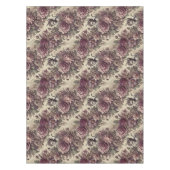 Nappe Pétales de prune - Gothique Grand Motif (Devant)