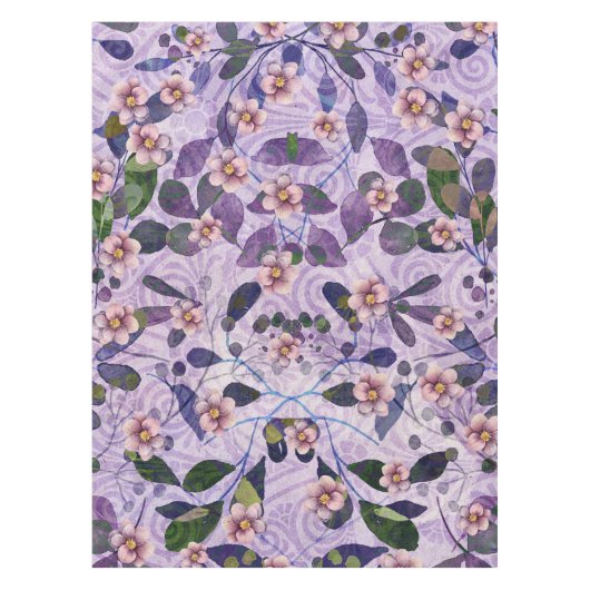 Nappe Pétales et poésie - Art floral inspiré par la natu (Devant)