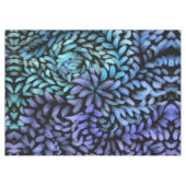 Nappe Pétales turquoises et bleus pivotants modernes per (Devant (Horizontal))