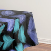 Nappe Pétales turquoises et bleus pivotants modernes per (In Situ)