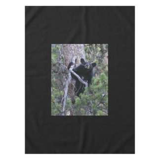 Nappe petit animal d'ours noir