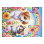 Nappe Petit chiot/chiot/chaton (Devant (Horizontal))