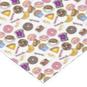 Nappe Petit-déjeuner Brunch Nourriture Bagel Donut OEufs (Angle)