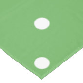 Nappe Petit Motif Pois : Vert (Angle)