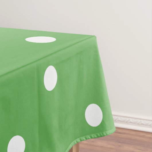 Nappe Petit Motif Pois : Vert (In Situ)