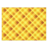 Nappe Petit Napperon à Carreaux Jaune de Jaune d'Oeuf (Devant (Horizontal))
