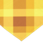 Nappe Petit Napperon à Carreaux Jaune de Jaune d'Oeuf (Angle)