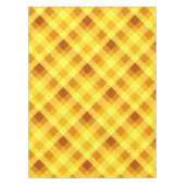 Nappe Petit Napperon à Carreaux Jaune de Jaune d'Oeuf (Devant)