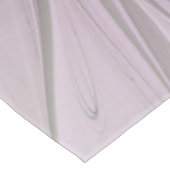 Nappe Petite Beauté Moderne Mauve Grey Fractal Art Flowe (Angle)