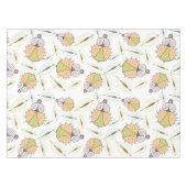 Nappe Petite coccinelle drôle et feuilles sans couture m (Devant (Horizontal))