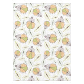 Nappe Petite coccinelle drôle et feuilles sans couture m (Devant)