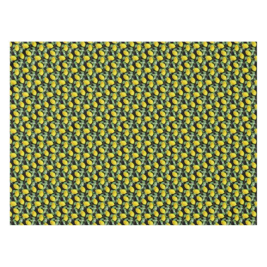 Nappe Petite impression au citron (Devant (Horizontal))