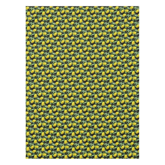 Nappe Petite impression au citron (Devant)