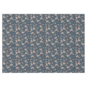Nappe Petites fleurs bleu clair motif (Devant (Horizontal))