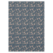 Nappe Petites fleurs bleu clair motif (Devant)