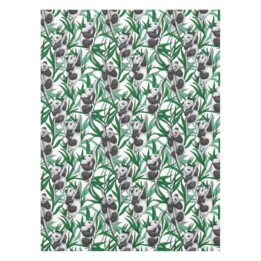 Nappe Petits panda sur (Devant)