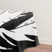 Nappe Phare de Bell Rock noir et blanc (In Situ)