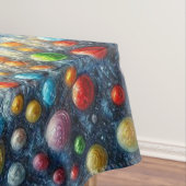 Nappe Phare de Noël Arbre Nautique Bleu Côtier (In Situ)