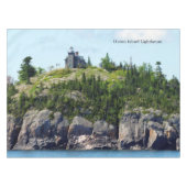 Nappe Phare d'Huron Island grand angle en tissu de table (Devant (Horizontal))