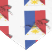Nappe PHILIPPINES Drapeau stylé Patriotique géométrique (Angle)