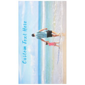 Nappe Photo et texte personnalisés - Votre propre design (Devant)