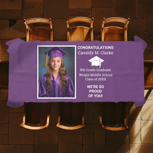 Nappe Photo minimaliste 8e année