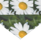 Nappe photo, une margueritte, font vert (Angle)