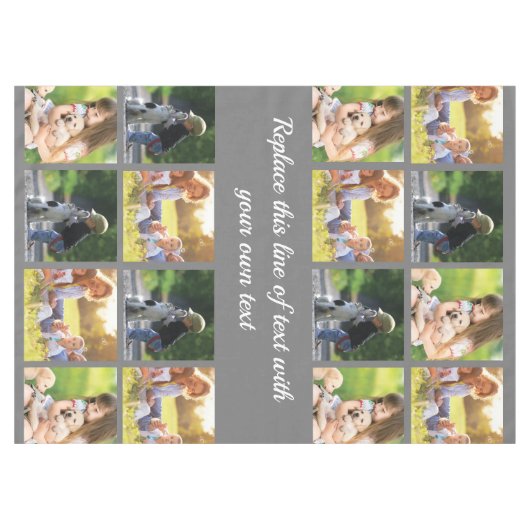 Nappe photocollage et texte (Devant (Horizontal))